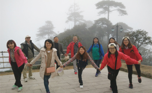 鑫愛(ài)飾品廠家2015年員工福利--三清山&武夷山旅